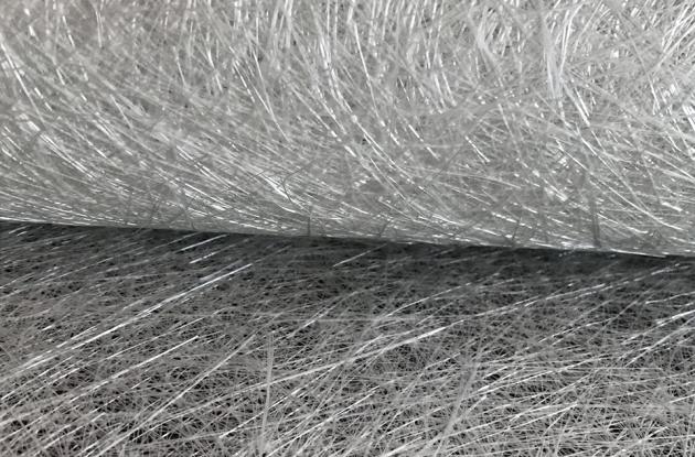 Tipos de alfombras de fibra de vidrio con fibra de vidrio cortada
